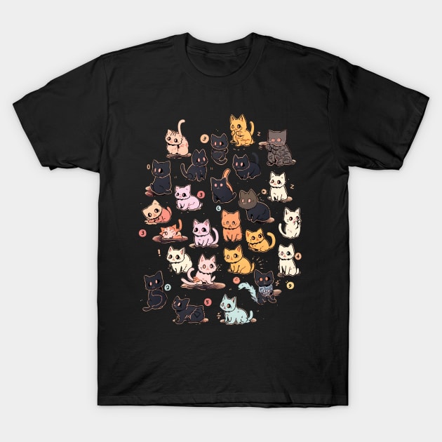 Cat T-Shirt by MikeyMeta